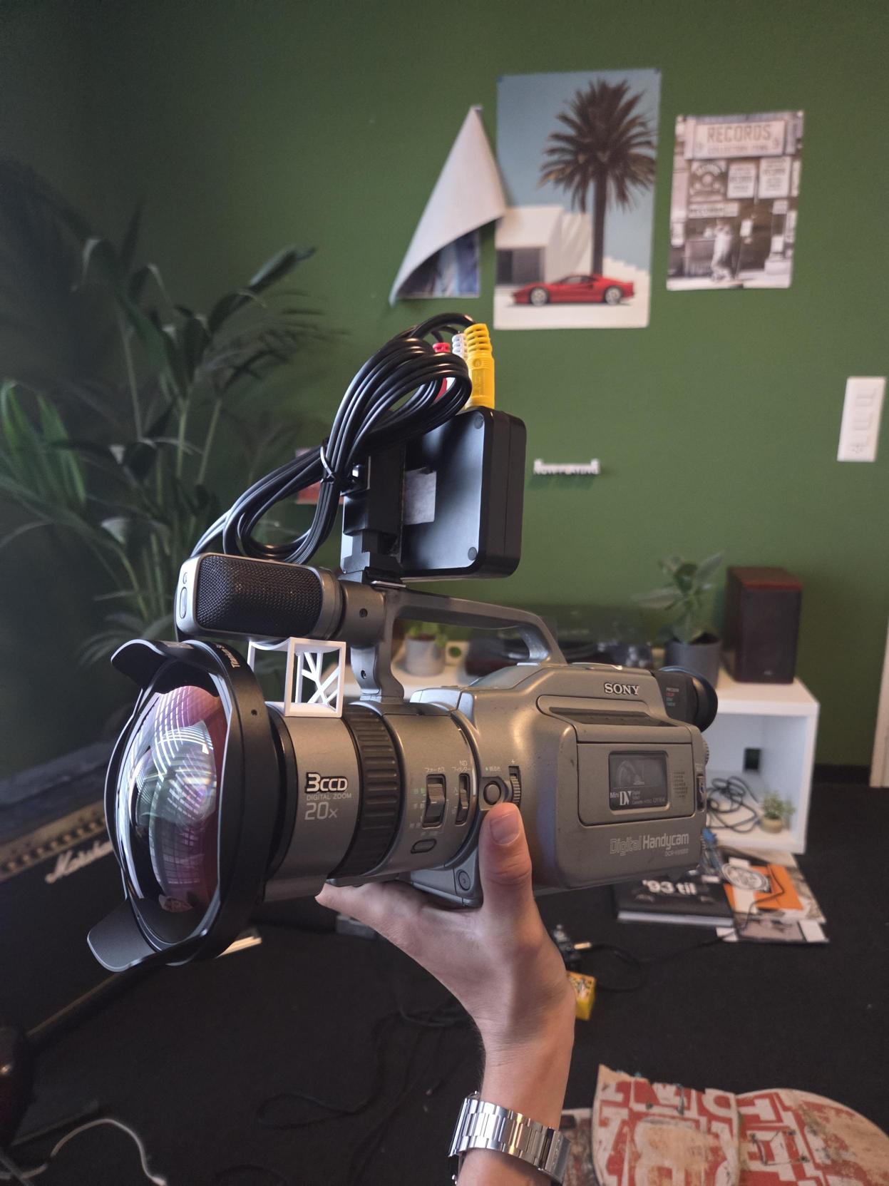 Meine Tapeless Sony VX1000